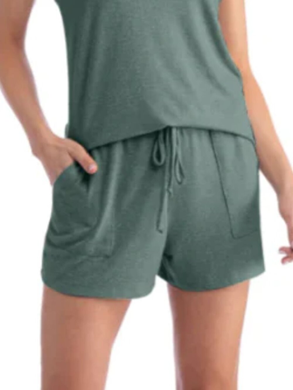 Dream Shorts - Dusty Green